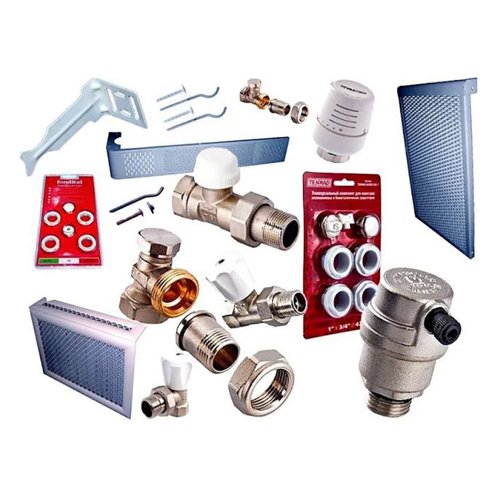 Radiator kran va krepleniye