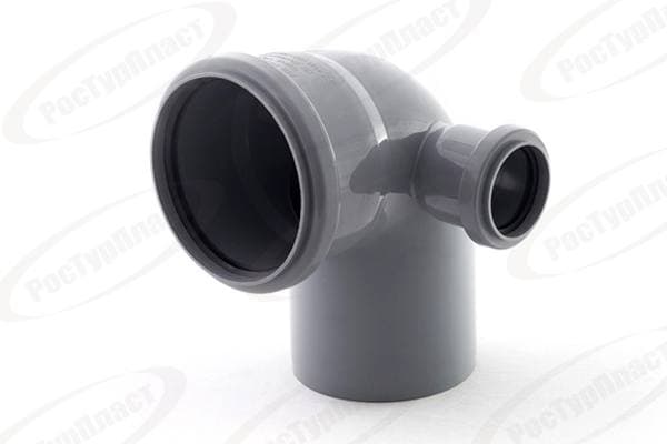 Otvod s vixodom praviy (110x50/87°)