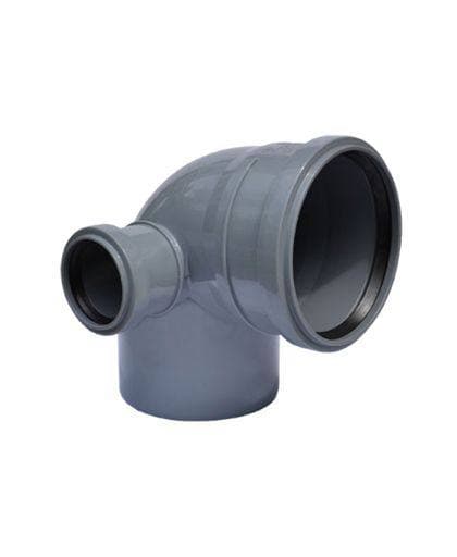 Otvod s vixodom leviy (110x50/87°)